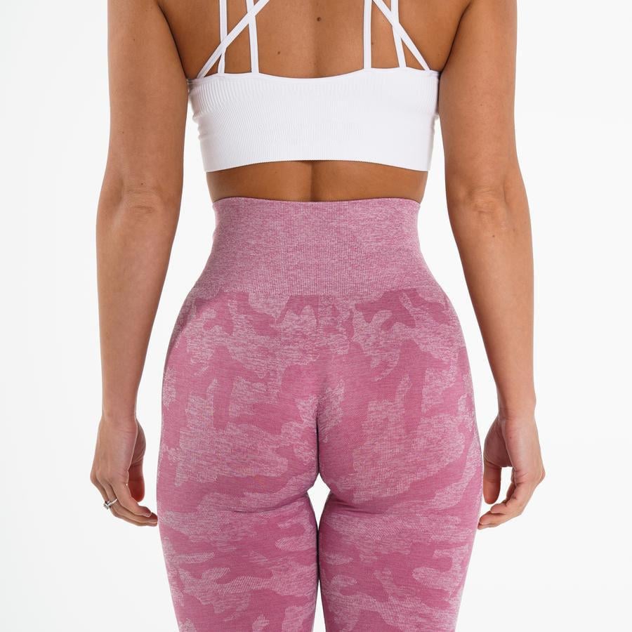 Snow Camo Yoga Pants – Stretchy & Stylish Activewear for Women