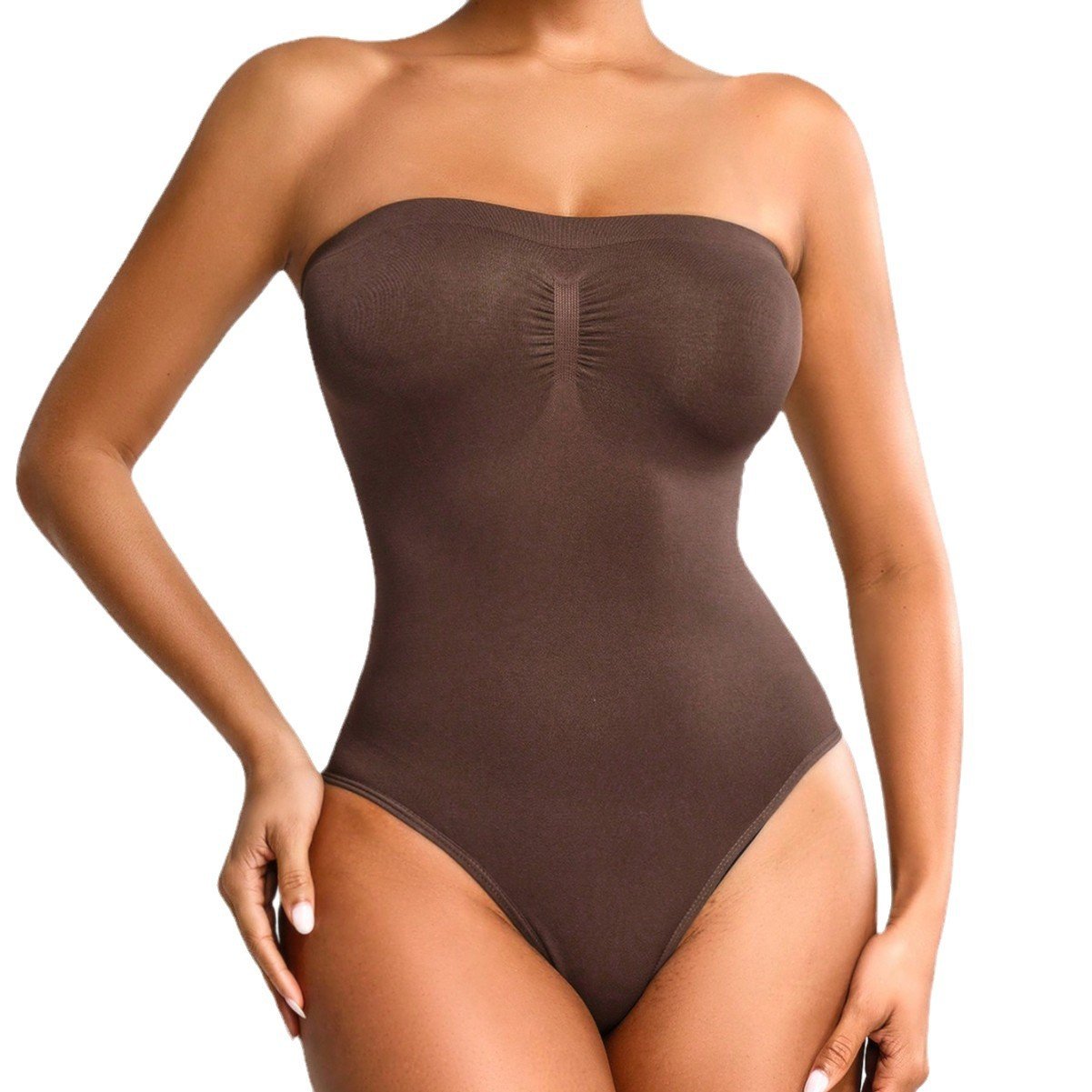 Strapless Body Shaping Jumpsuit Dress