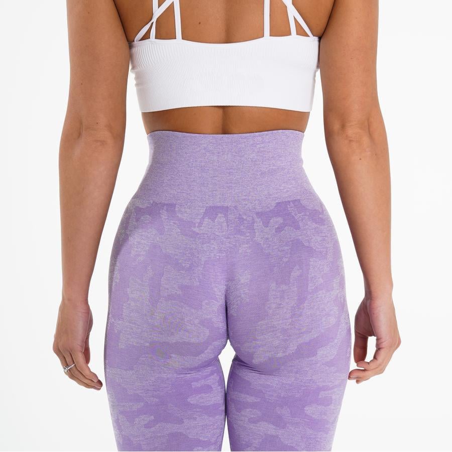 Snow Camo Yoga Pants – Stretchy & Stylish Activewear for Women
