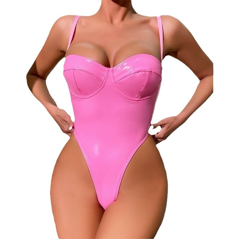 Slim Fit Fishbone Bra Bodysuit – Sexy Shaping One-Piece
